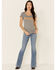 Idyllwind Women's Losing Charm Trustie Tee , Heather Grey, hi-res