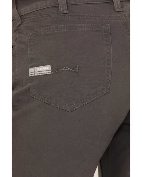 Image #4 - Ariat Women's Rebar PR Made Tough Straight Pants, Grey, hi-res