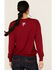 Image #4 - Idyllwind Women's Little Rock Lot of Country Pullover Sweatshirt, Wine, hi-res