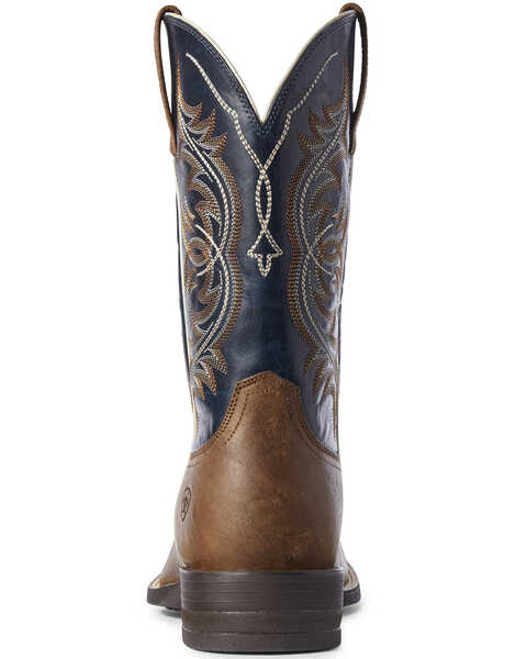 Image #3 - Ariat Men's Spruce Holder Western Performance Boots - Broad Square Toe, Brown, hi-res