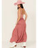 Image #3 - Originality Women's Tiered Maxi Skirt, Pink, hi-res