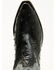 Image #6 - El Dorado Women's Camille Exotic Ostrich Tall Western Boots - Snip Toe, Black, hi-res