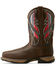 Image #2 - Ariat Women's 10" Anthem VentTEK Waterproof Work Boots - Composite Toe, Brown, hi-res