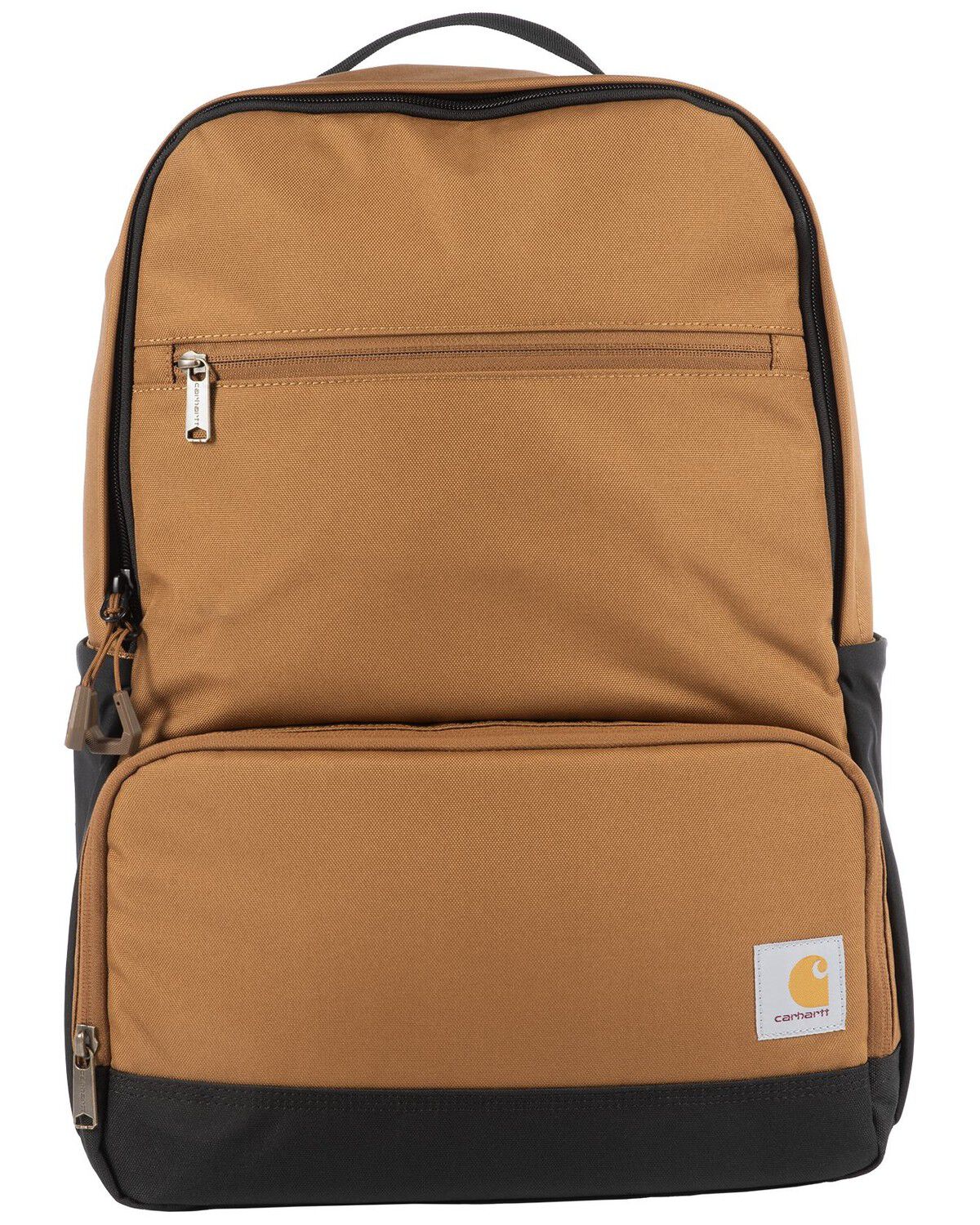 Image #1 - Carhartt Insulated Two Compartment Cooler Backpack, Brown, hi-res