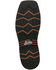 Image #7 - Justin Men's Boot Barn Exclusive Carbide Western Work Boots - Composite Toe, Brown, hi-res