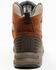 Image #5 - Brothers and Sons Men's 5" Lace-Up Waterproof Hiker Boots - Round Toe, Brown, hi-res