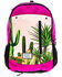 Image #1 - Hooey Rockstar Cactus Print Backpack, Pink, hi-res