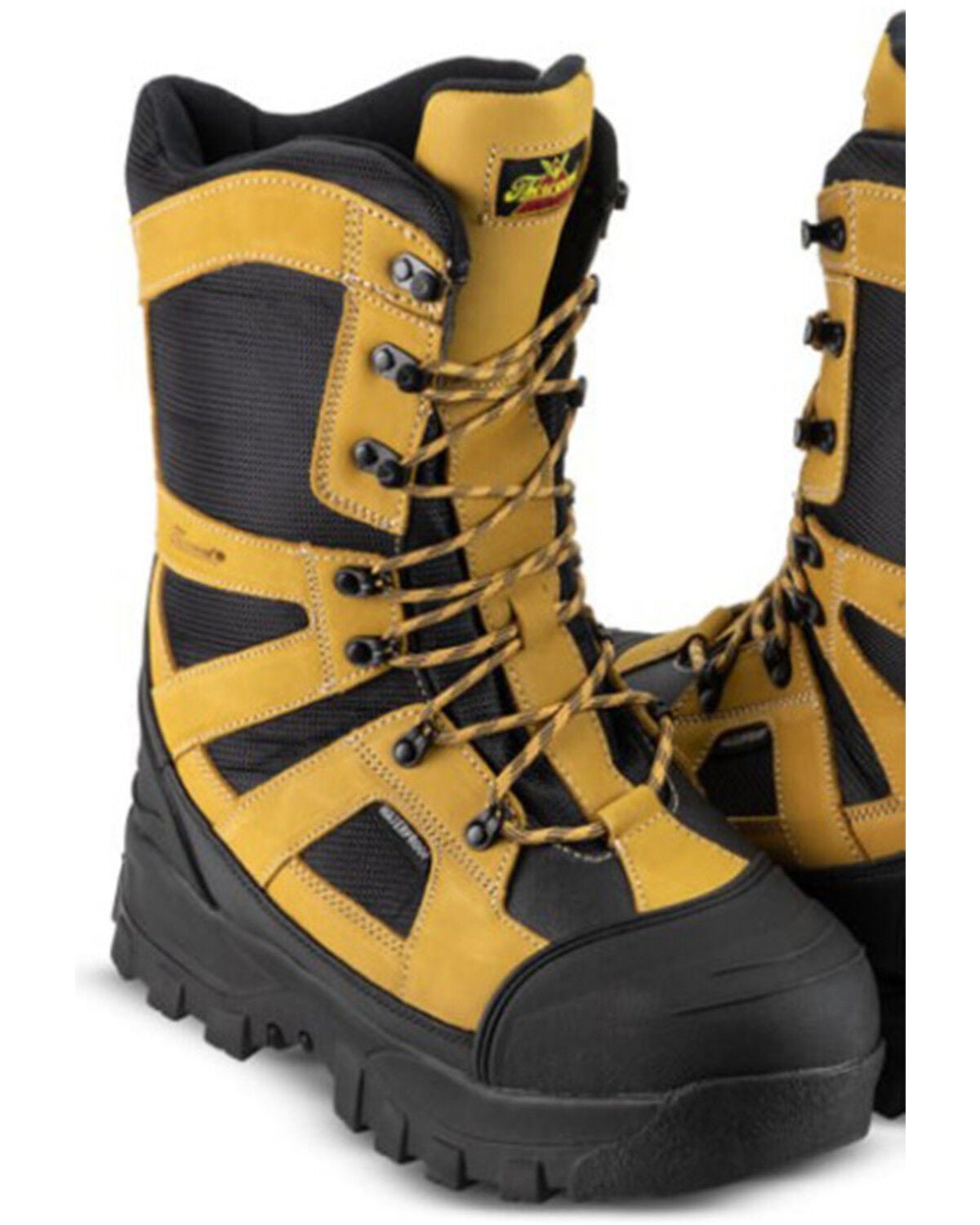 Thorogood Men's 2440 Extreme Endeavor Black \u0026 Tan Boots - 11.5W