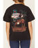 Image #4 - Wrangler Retro Women's Acid Wash Vegas Short Sleeve Graphic Tee, Black, hi-res