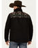 Image #4 - Moonshine Spirit Men's Southwestern Print Snap Trucker Jacket, Black, hi-res