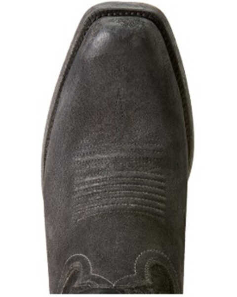 Image #4 - Ariat Men's Circuit High Stepper Distressed Suede Western Boots - Square Toe , Black, hi-res