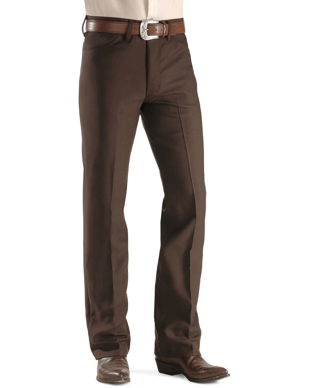 Image #2 - Wrangler Men's Wrancher Jeans, Brown, hi-res