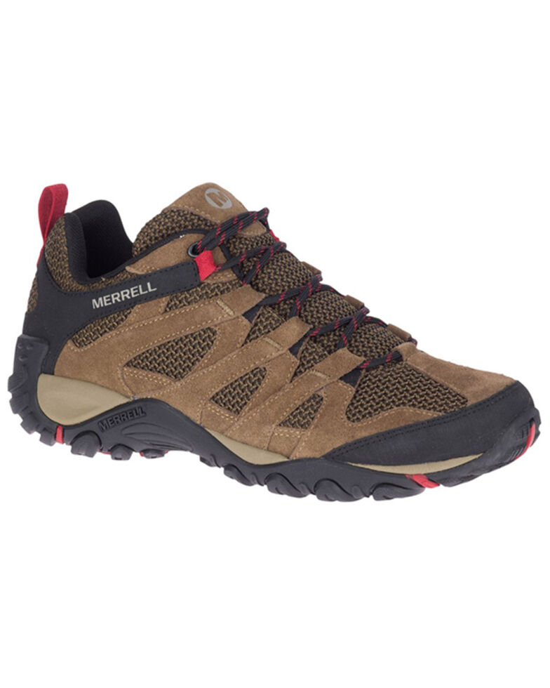Merrell Men's Alverstone Waterproof Hiking Boots - Soft Toe, Dark Brown, hi-res
