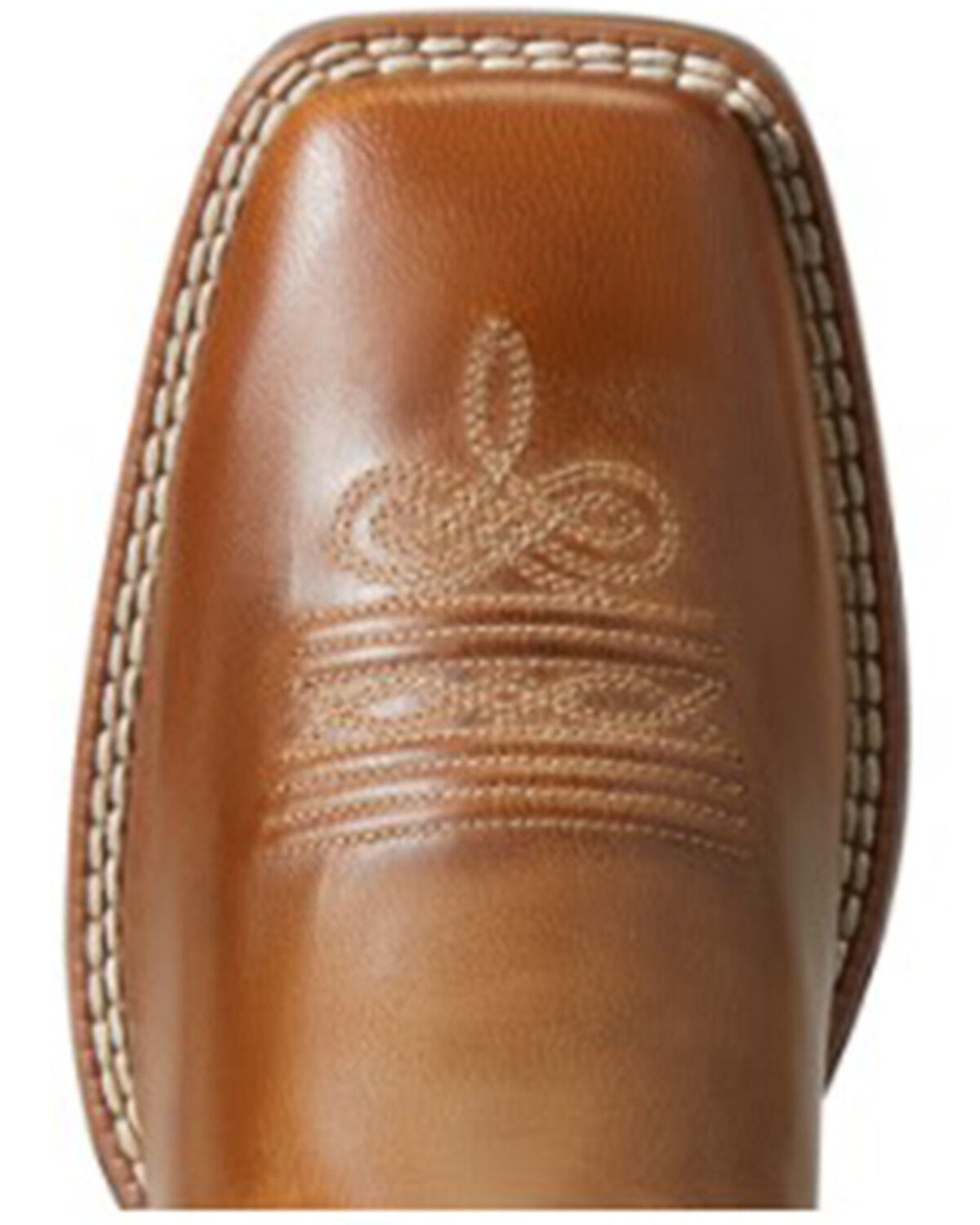 Image #4 - Ariat Women's Almond Buff & Baby Blue Eyes Edgewood Bantamweight Western Performance Boots - Broad Square Toe, Brown, hi-res