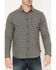 Image #3 - Brothers and Sons Men's Bryce Plaid Print Long Sleeve Button-Down Western Shirt, Grey, hi-res
