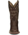 Image #4 - Justin Men's Western Boot - Round Toe, Brown, hi-res
