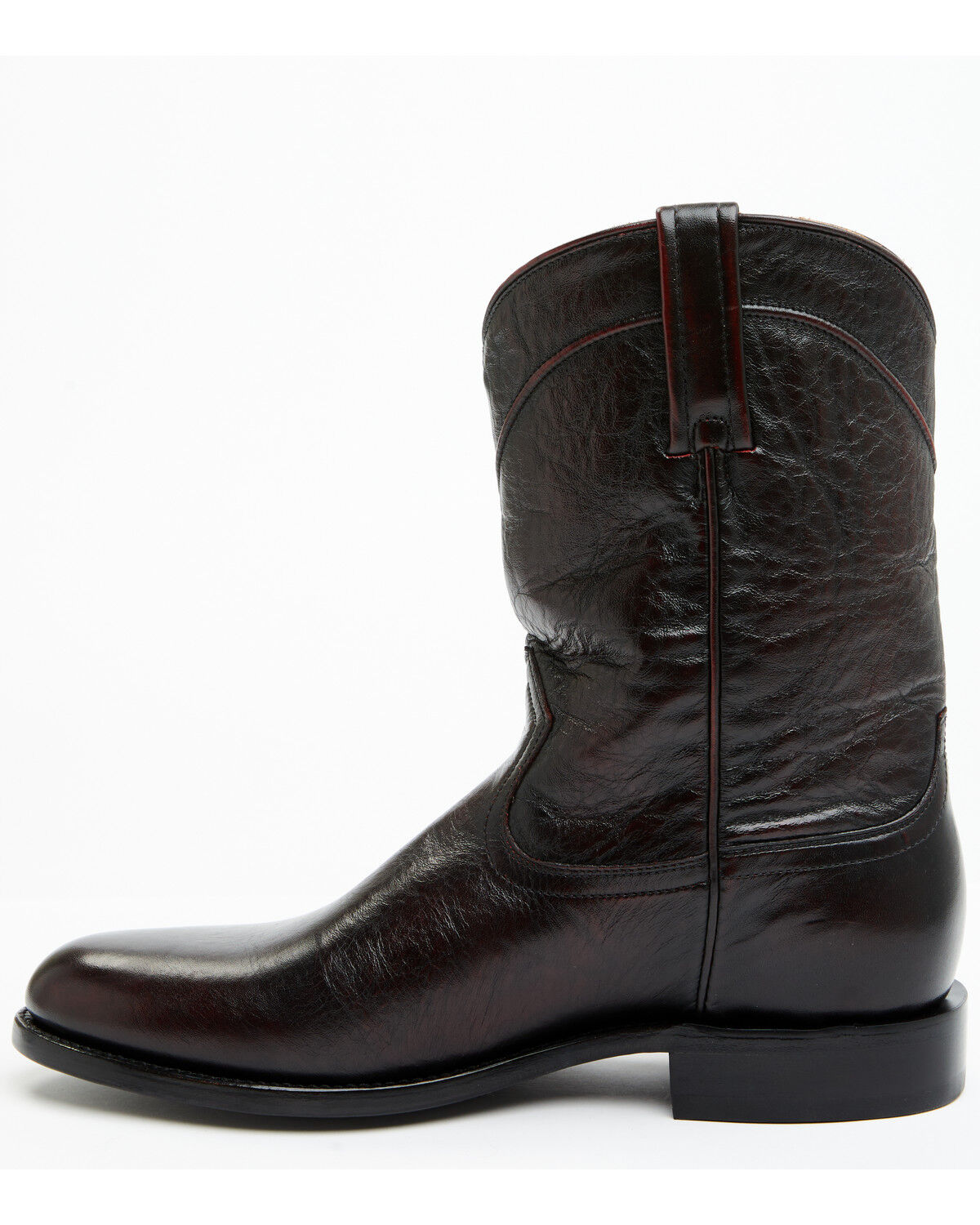 Image #3 - Cody James Black 1978® Men's Carmen Roper Boots - Round Toe, Black Cherry, hi-res