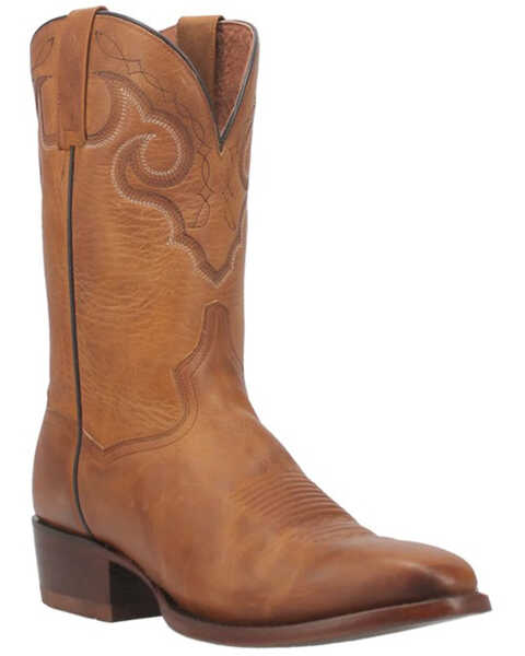 Image #1 - Dan Post Men's Simon Western Boots - Medium Toe, Tan, hi-res