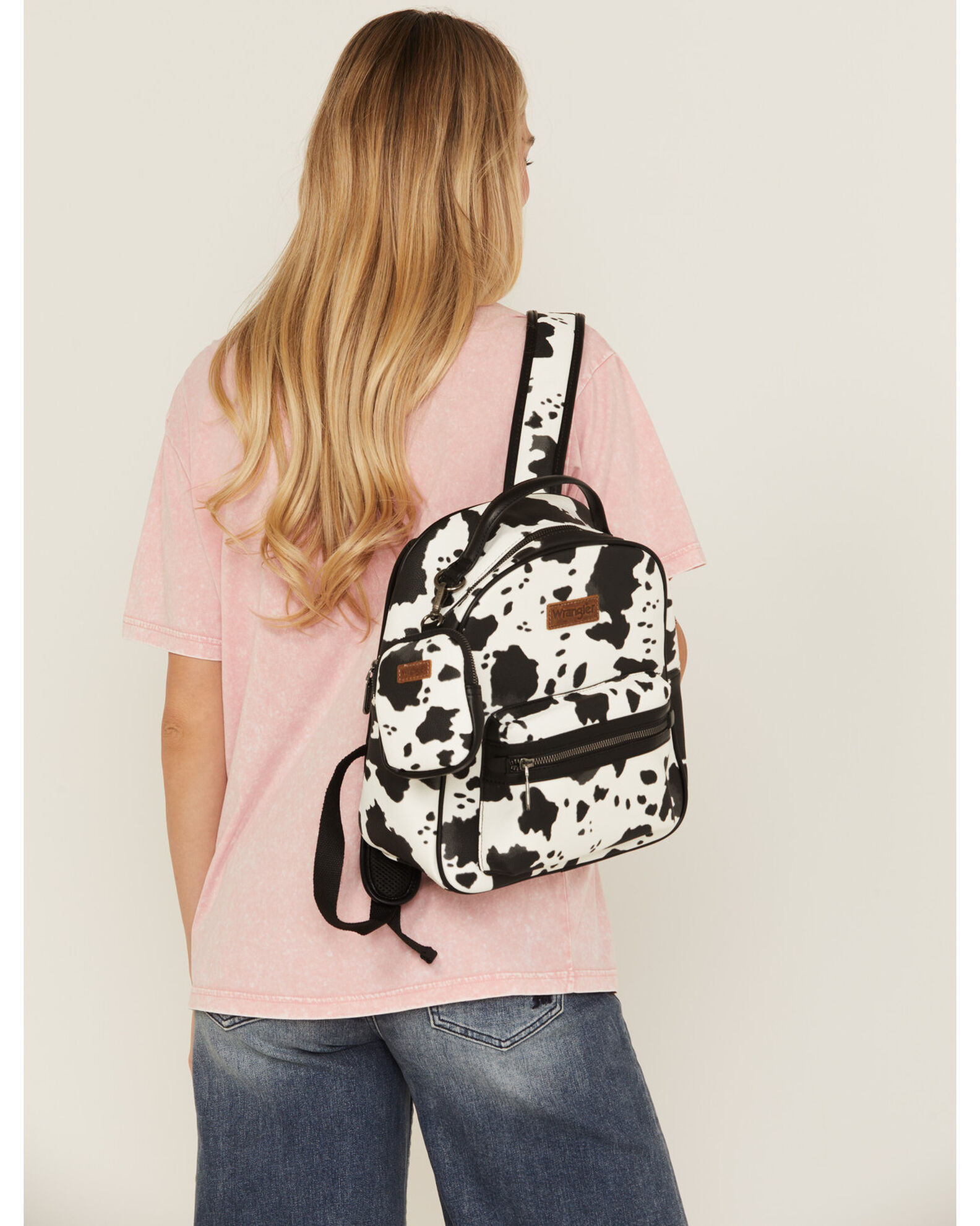 Wrangler Women s Cow Print Backpack