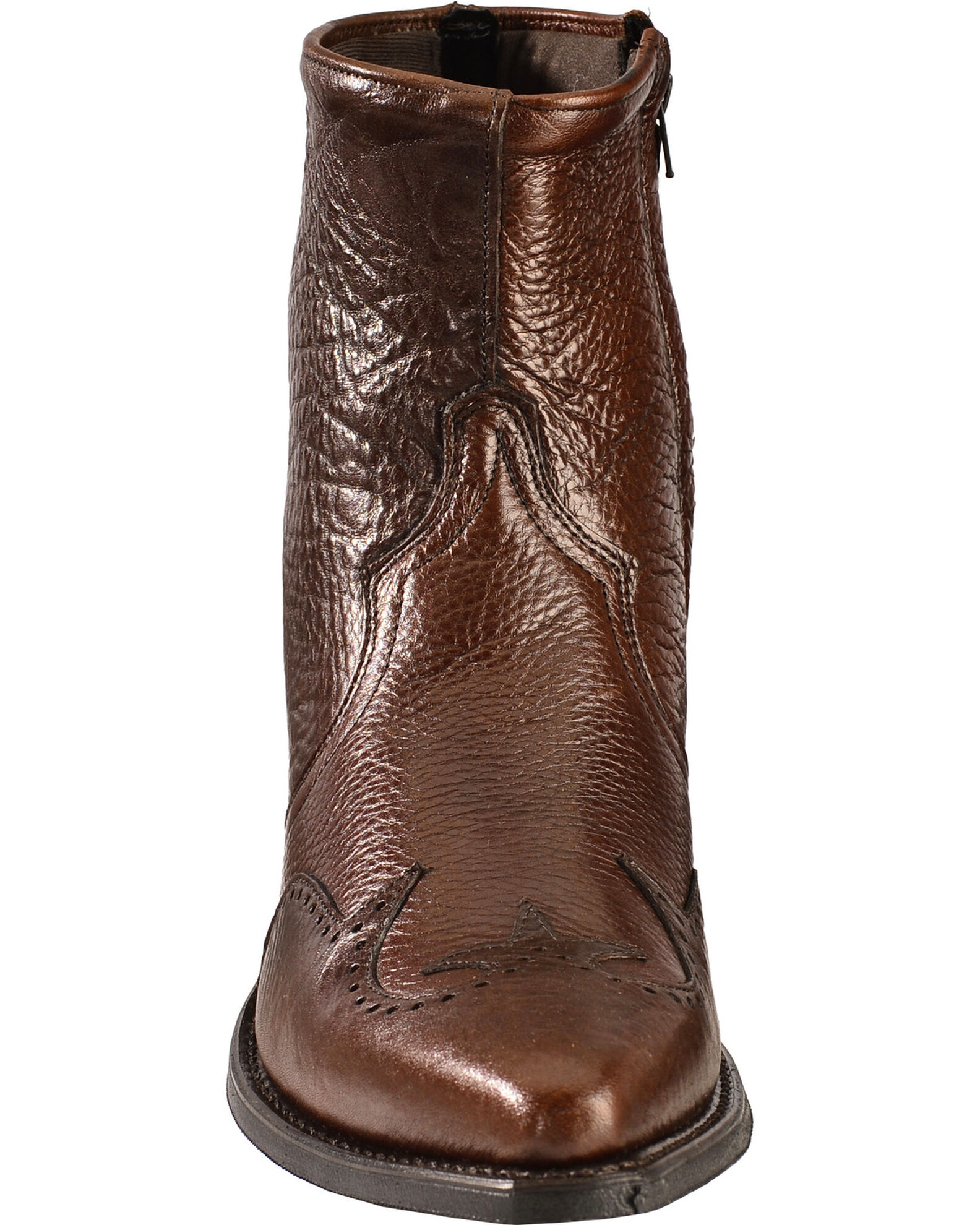 Wingtip zipper boots 2025