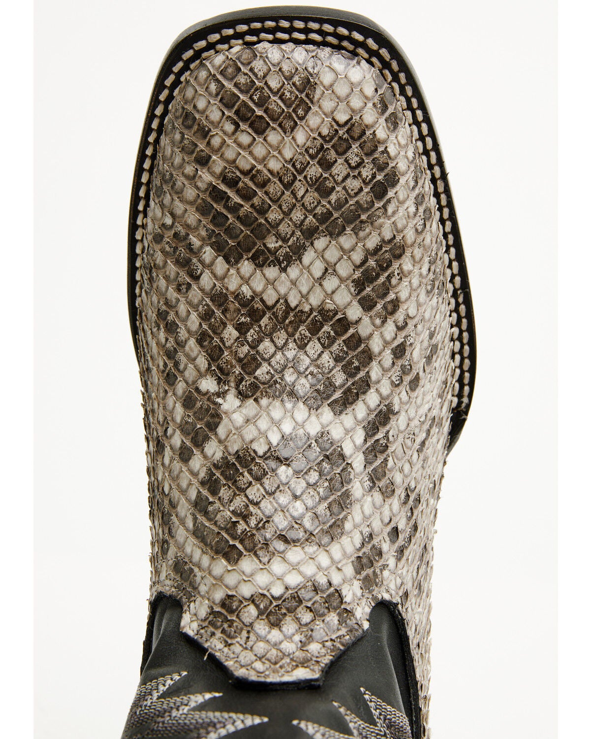 Image #6 - Cody James Men's Exotic Anaconda Western Boots - Broad Square Toe, Black, hi-res