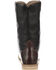 Image #5 - Lucchese Men's Bison Range Western Boots - Round Toe, Black/brown, hi-res