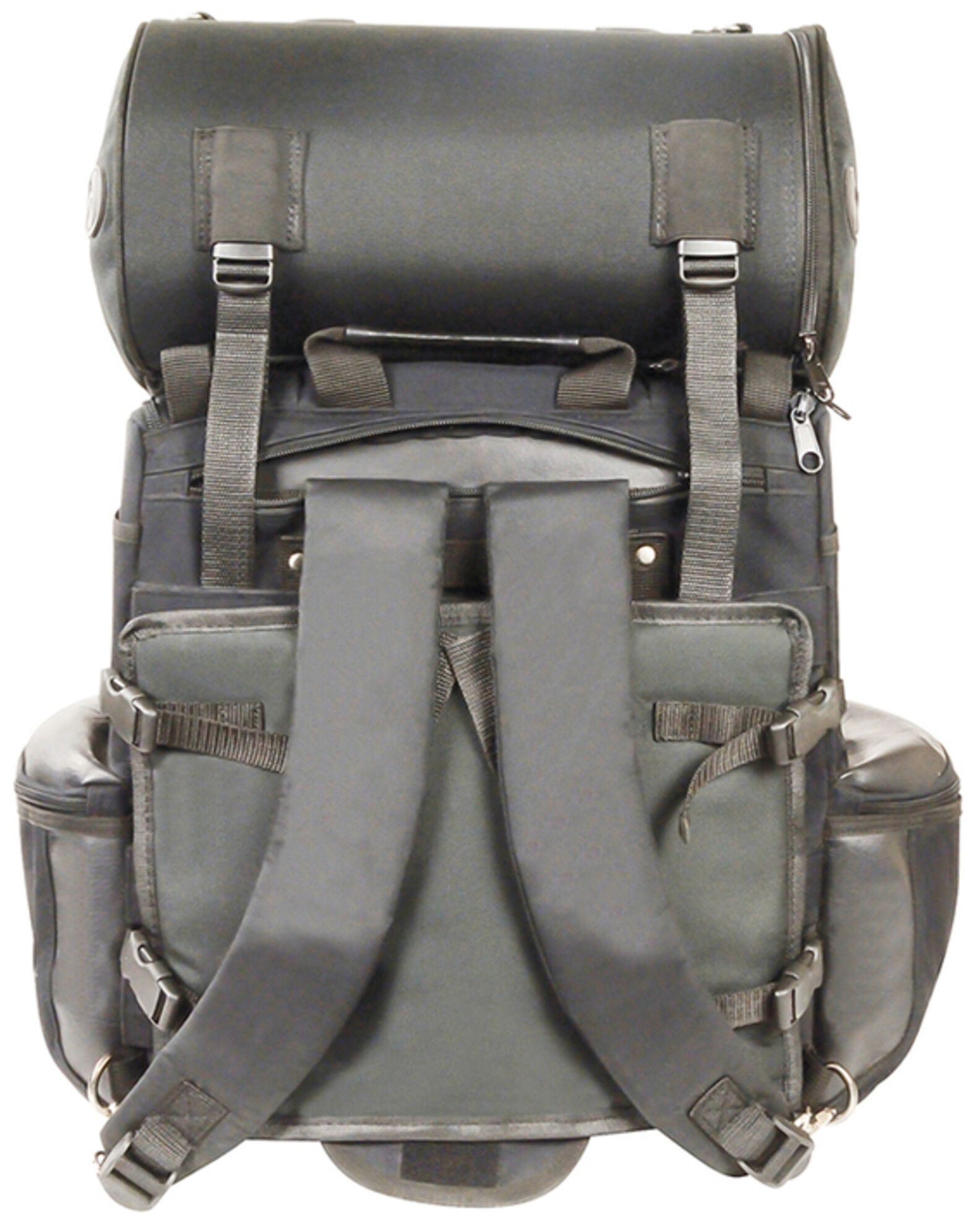 Image #2 - Milwaukee Leather Performance Two Piece Touring Sissy Bar Bag, Black, hi-res