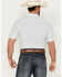 Image #4 - Ariat Men's Kai Medallion Print Short Sleeve Button-Down Western Shirt , Aqua, hi-res