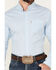Image #3 - Ariat Men's Madden Geo Print Long Sleeve Button-Down Stretch Western Shirt, Light Blue, hi-res