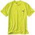 Image #2 - Carhartt Men's Solid Color-Enhanced Short Sleeve T-Shirt - Big & Tall, Lime, hi-res