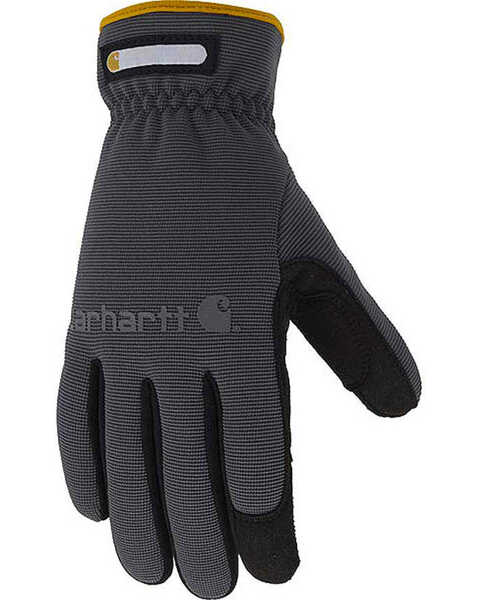 Image #1 - Carhartt Men's Work Flex Gloves, Grey, hi-res