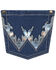 Wrangler Retro Women's Flame Flare Leg Jeans, Blue, hi-res
