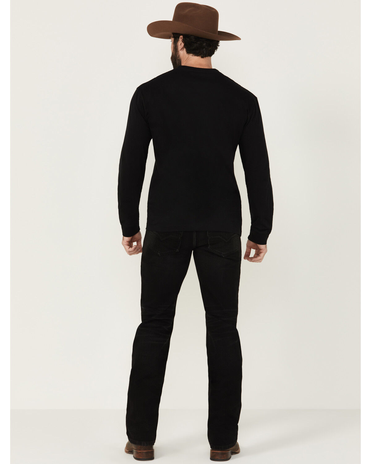 Image #3 - Moonshine Spirit Men's Venom Slim Straight Stretch Denim Jeans, Black, hi-res