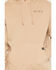 Image #4 - Troll Co Men's No Luck All Work Graphic Hooded Sweatshirt, Taupe, hi-res
