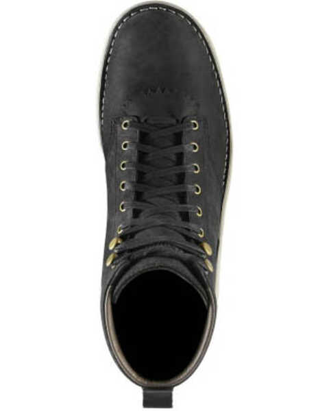 Image #3 - Danner Men's Black Logger Boots - Soft Toe, Black, hi-res
