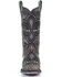 Corral Women's Inlay Western Boots - Square Toe, Black, hi-res