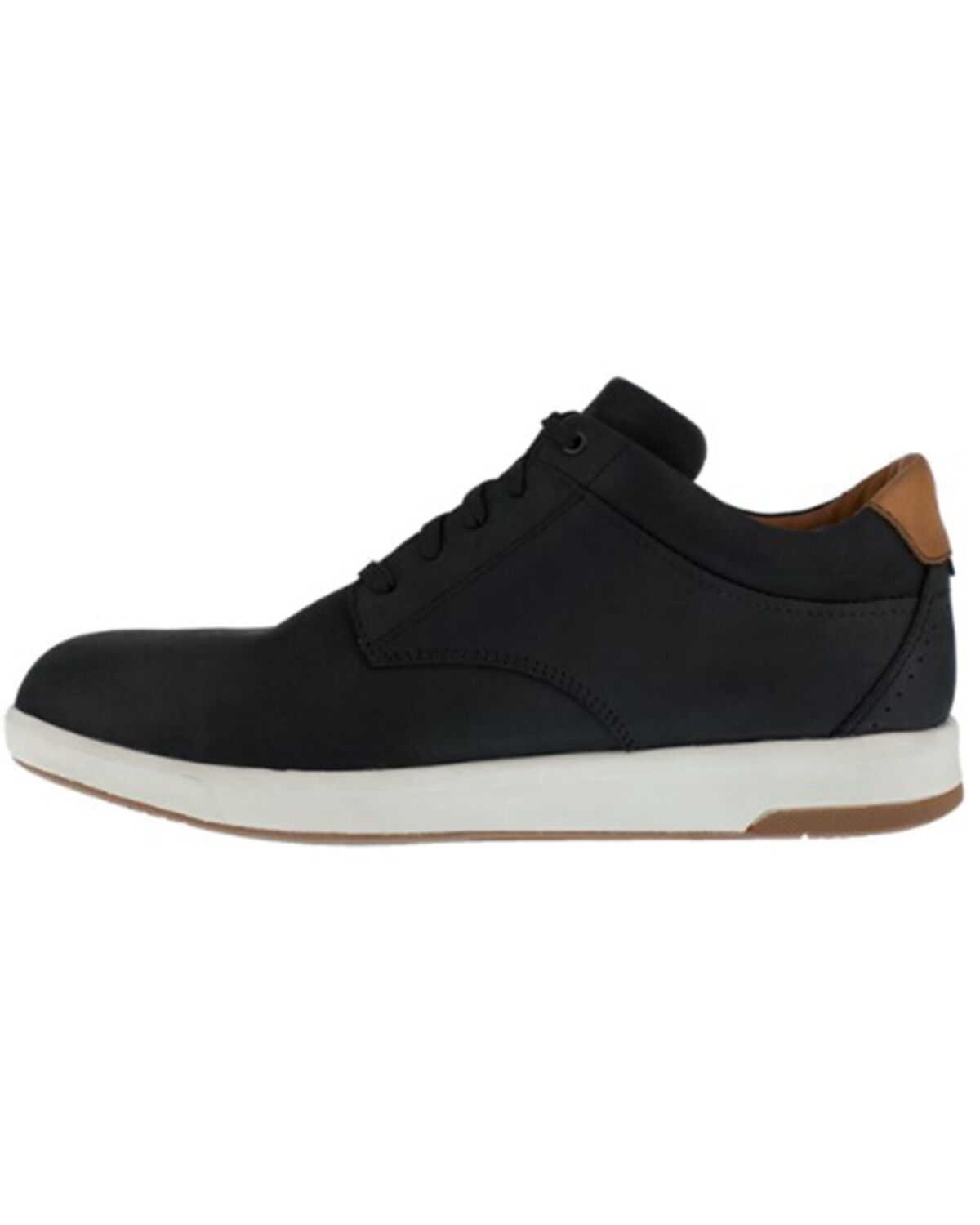 Image #3 - Florsheim Men's Crossover Casual Work Shoes - Steel Toe, Black, hi-res