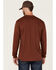 Image #4 - Cody James Men's FR Logo Long Sleeve Work T-Shirt, Mahogany, hi-res