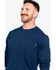 Image #4 - Hawx Men's Solid Pocket Crew Long Sleeve Work T-Shirt - Big & Tall, , hi-res
