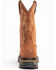 Image #5 - Cody James Men's Waterproof Decimator Western Work Boots - Steel Toe, Brown, hi-res