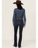 Image #3 - Kimes Ranch Women's Dark Wash Chloe Flare Bootcut Jeans, Blue, hi-res