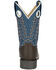 Image #5 - Smoky Mountain Boys' El Paso Western Boots - Broad Square Toe, Dark Brown, hi-res