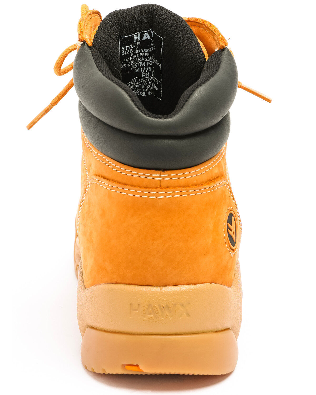 Image #3 - Hawx Men's Enforcer Lace-Up Work Boots - Composite Toe, Wheat, hi-res