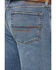 Image #4 - Ariat Men's M4 Medium Wash Relaxed Bootcut Stretch Denim Jeans - Big, Medium Wash, hi-res