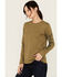 Image #2 - Timberland PRO® Women's Core Long Sleeve T-Shirt, Green, hi-res