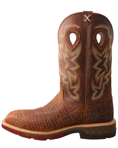 Image #3 - Twisted X Men's Tan Western Work Boots - Composite Toe, Tan, hi-res
