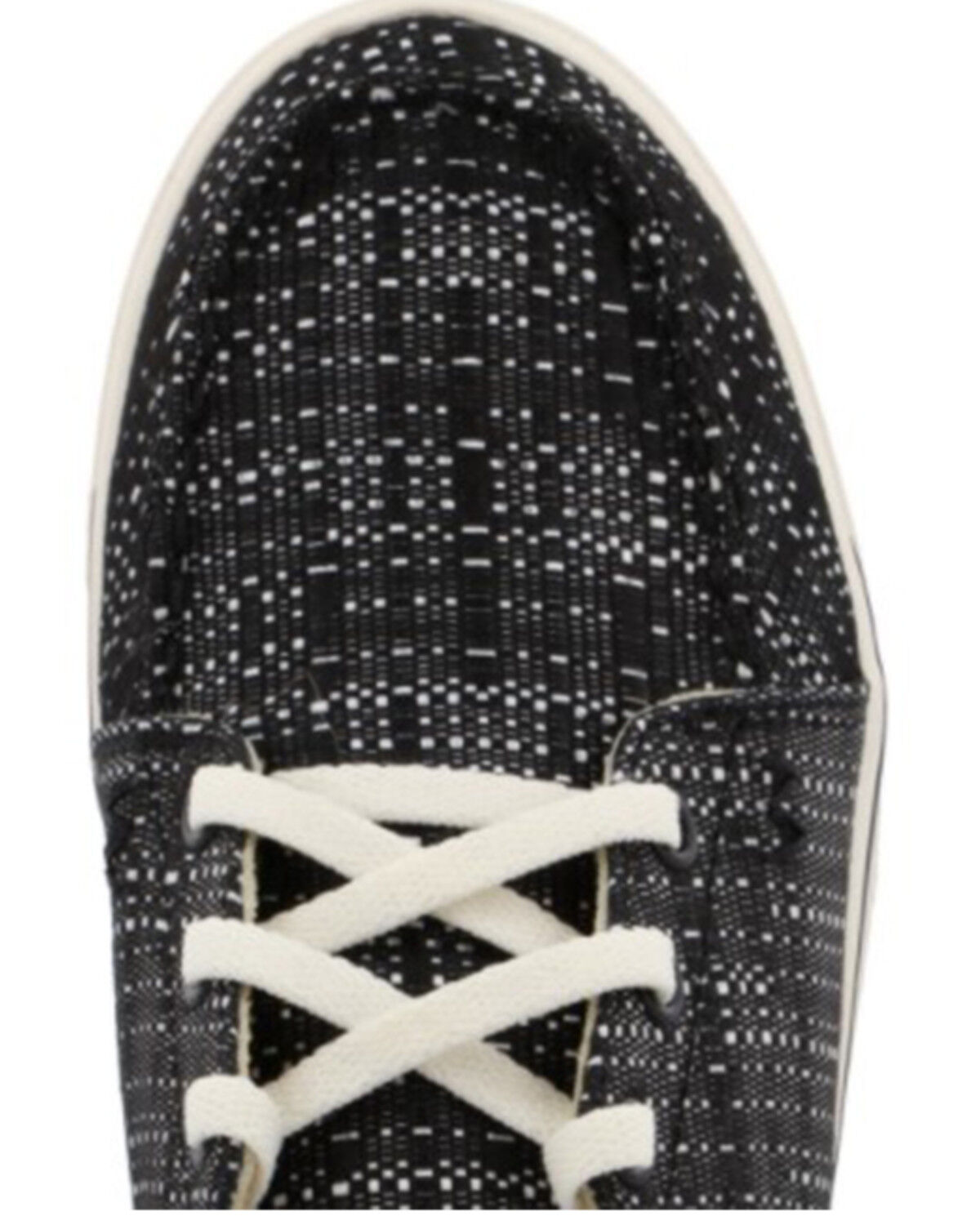 Image #6 - Wrangler Footwear Youth Classic Low Top Shoe, Black/white, hi-res