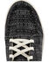 Image #6 - Wrangler Footwear Youth Classic Low Top Shoe, Black/white, hi-res