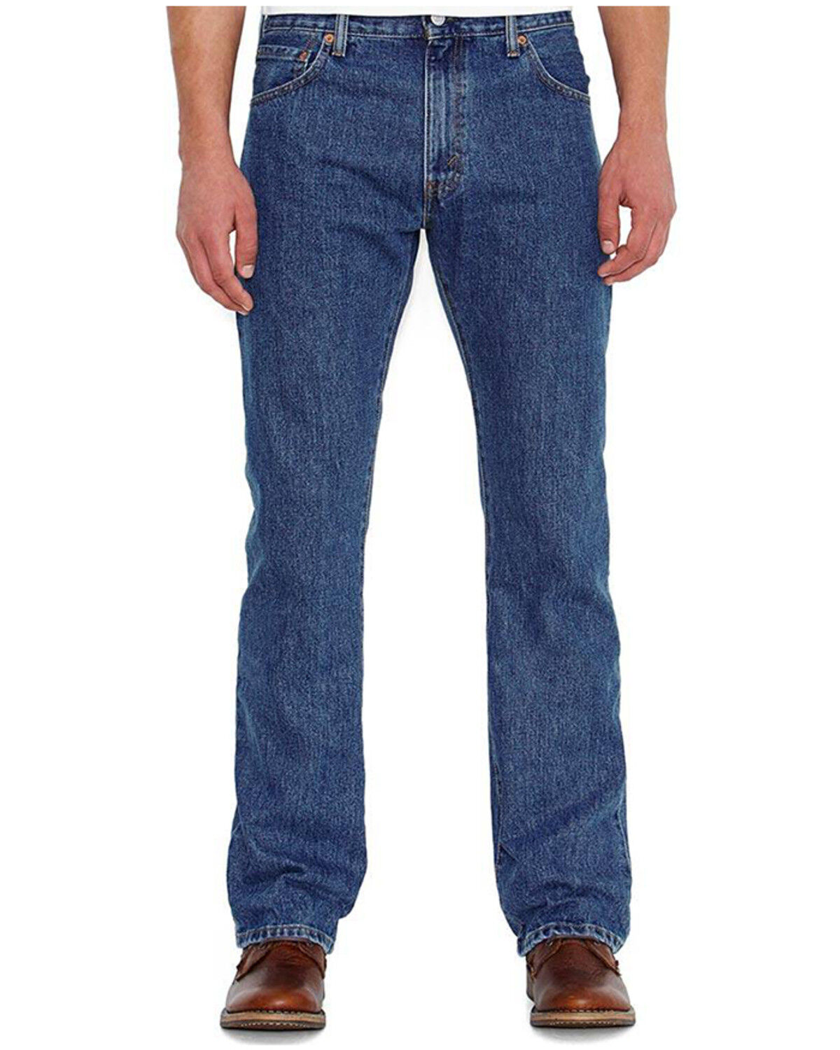 Image #1 - Levi's Men's 517™ Medium Wash Slim Bootcut Denim Jeans, Blue, hi-res