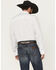 Image #4 - Wrangler X Cody Johnson Men's Medallion Print Long Sleeve Button-Down Western Shirt - Tall, White, hi-res